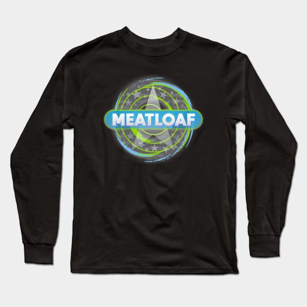 Meatloaf Long Sleeve T-Shirt by Dale Preston Design